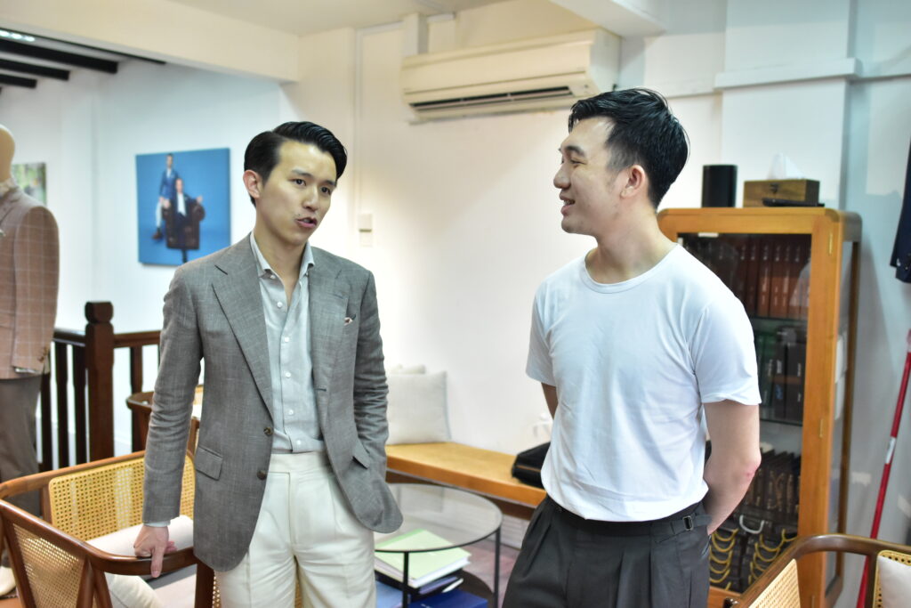 Edit Suits tailor in singapore for custom suit and alterations